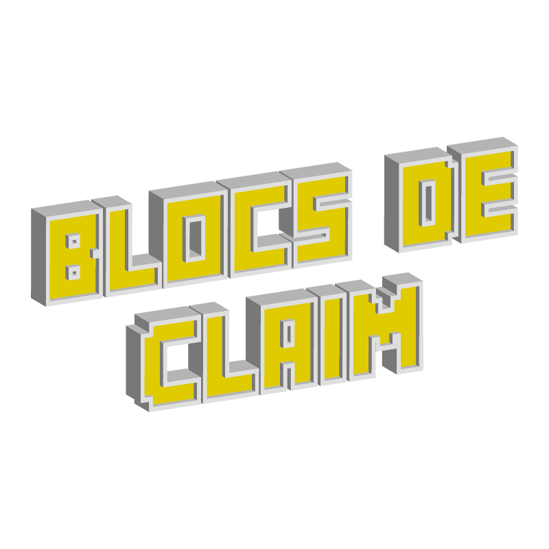 30 000 blocs de claims