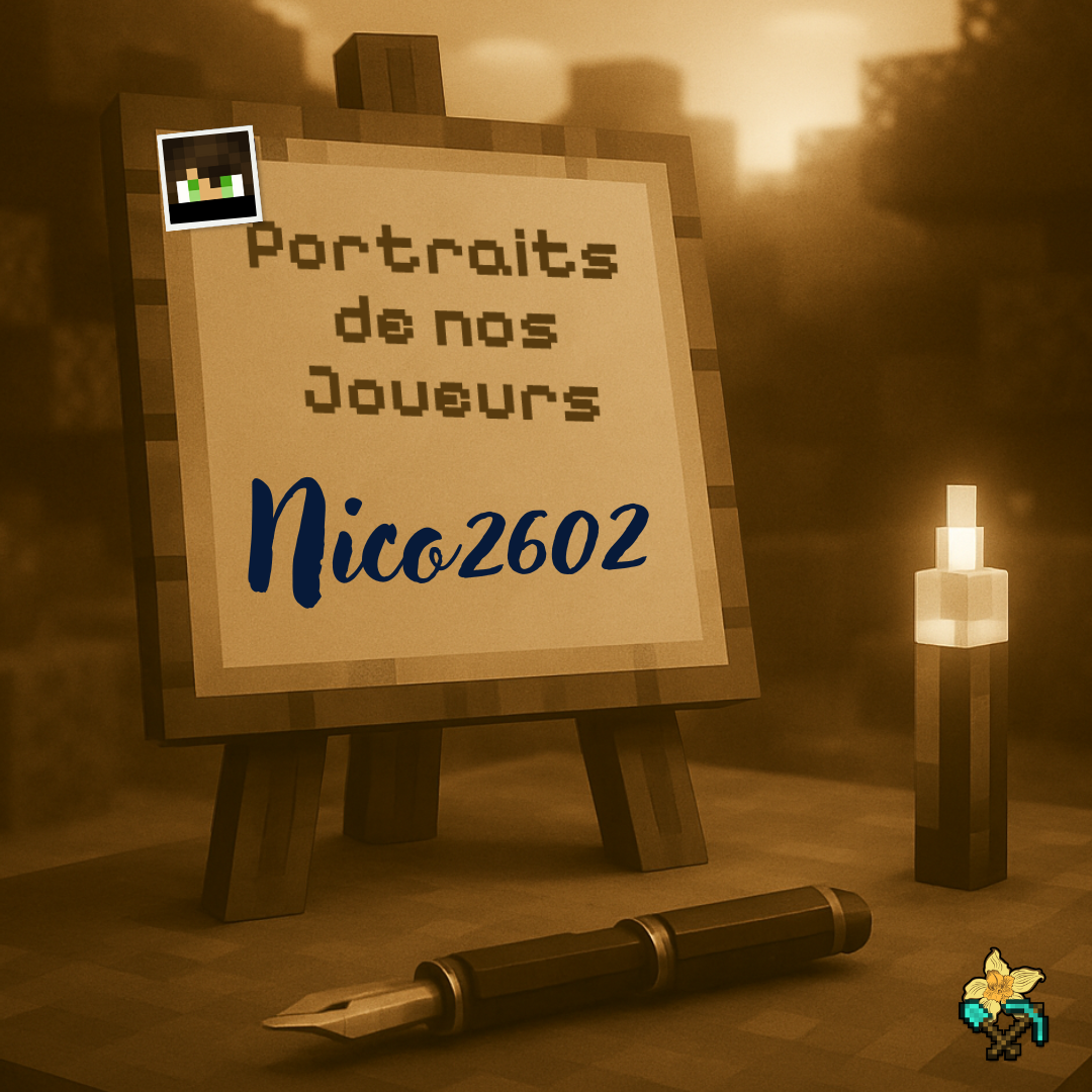Portraits de nos joueurs : le portrait de Nico2602