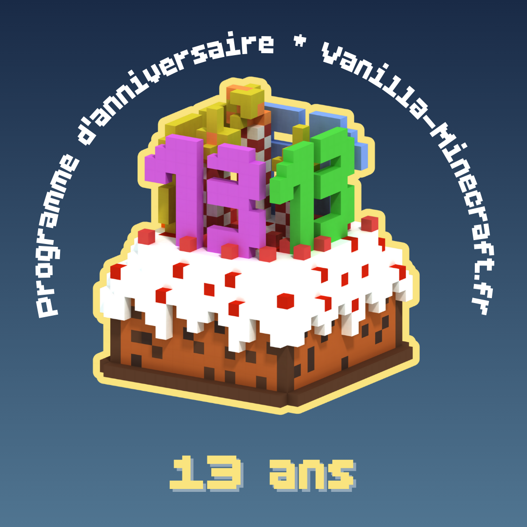 Programme du 13e Anniversaire